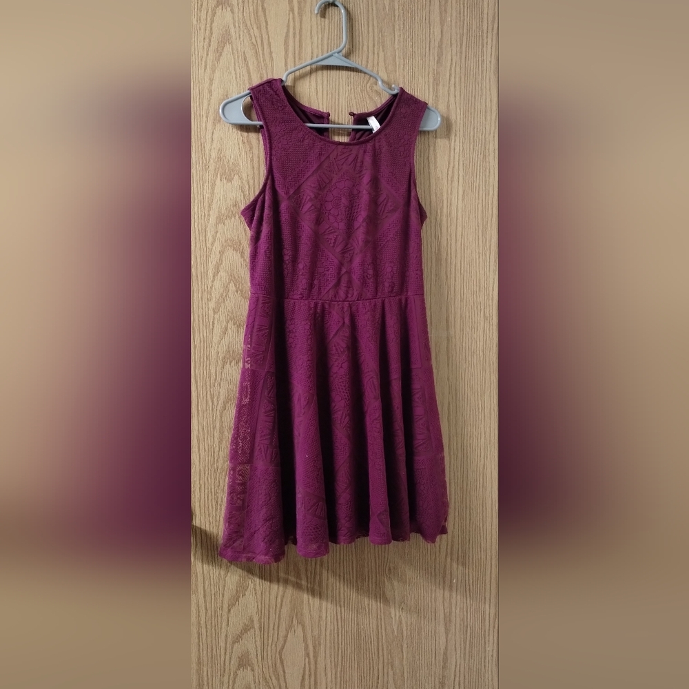 Magenta Tank Dress